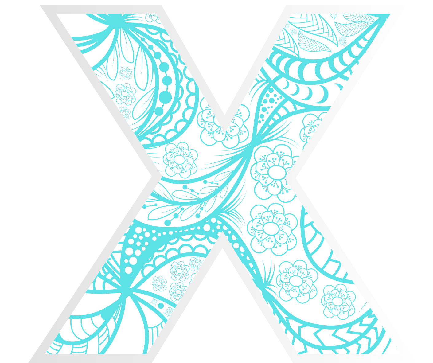 decorative X